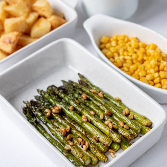 Quick Easy Balsamic Asparagus