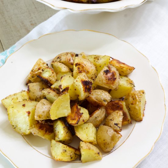 crispy roasted ranch potatoes