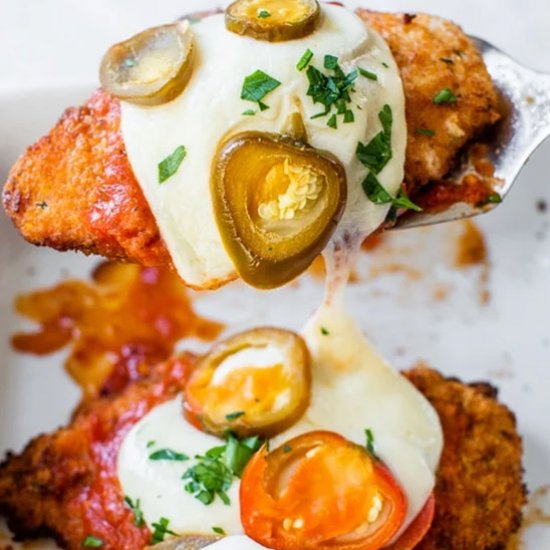 Spicy Vodka Chicken Parmesan