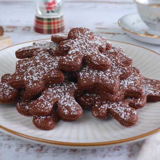 Chocolate Christmas cookies