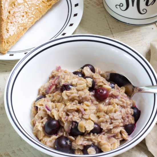 blueberry oatmeal