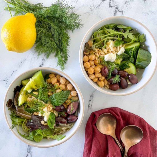 Mediterranean Grain Bowls