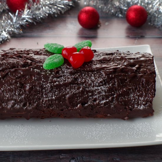 Black Forest Yule Log