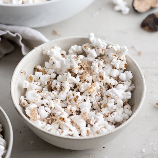 truffle popcorn with parmesan