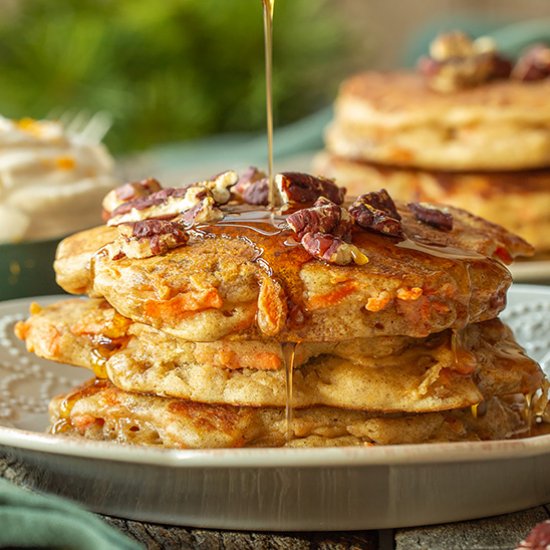 Carrot Cake Pancakes Recipe