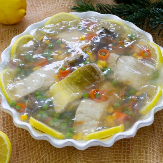 Carp in jelly