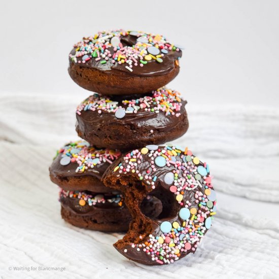 Chocolate Sprinkle Donuts