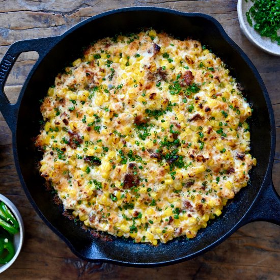 Jalapeño Corn Dip with Bacon