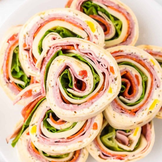 Easy Italian Pinwheels