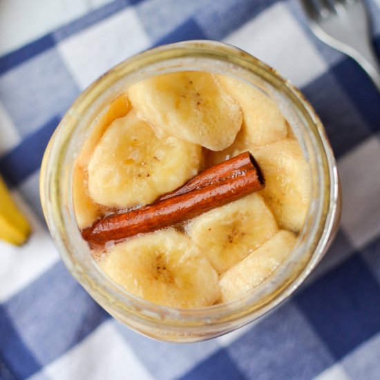 Easy Fermented Bananas