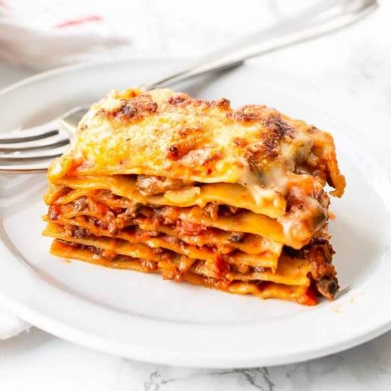 Baked Lasagna Bolognese