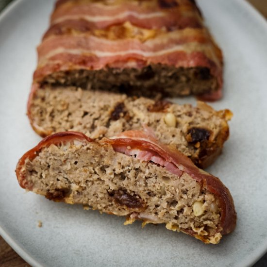 Bacon-wrapped Meatloaf