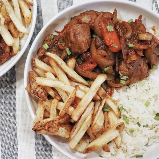 Peruvian Lomo Saltado