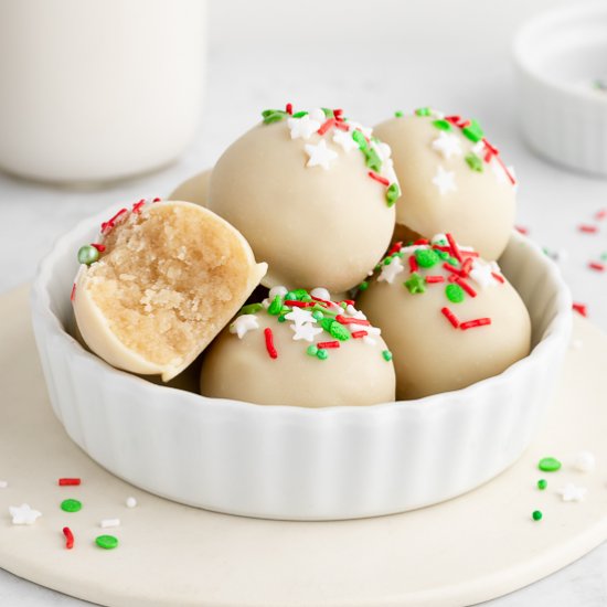 Sugar Cookie Truffles