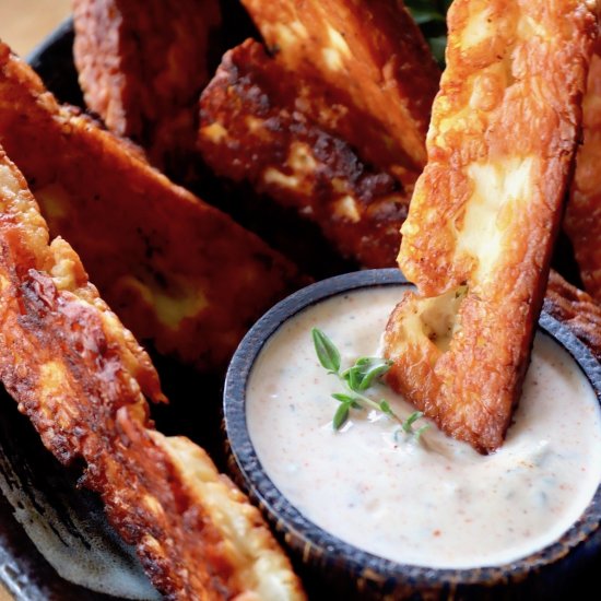 Halloumi Fries & Greek Yogurt Dip