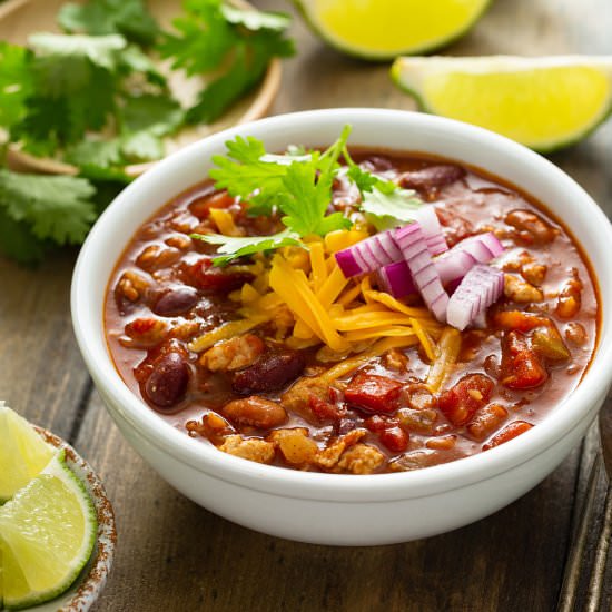 Healthy Turkey Chili