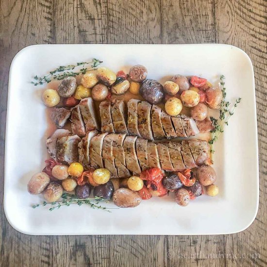 Sheet Pan Pork Tenderloin