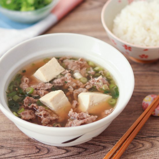 Nikusui (Beef Soup From Osaka)