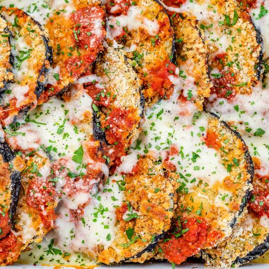 BAKED EGGPLANT PARMESAN