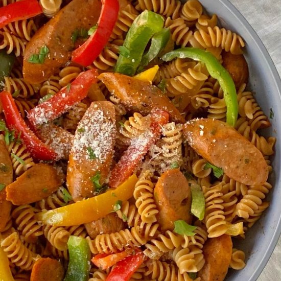 Sausage Pepper Pasta