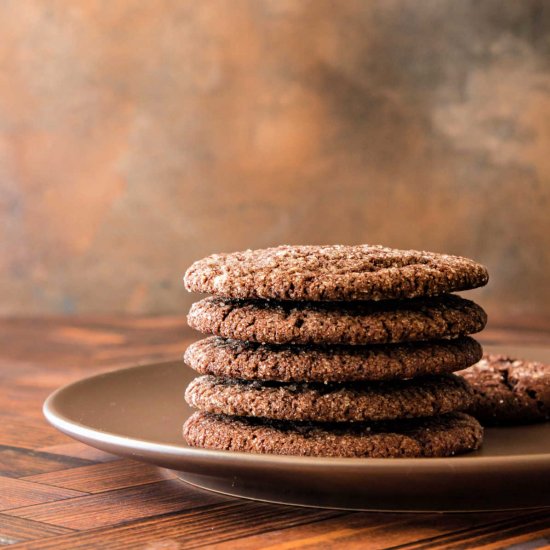 Crisp Cocoa Cookies