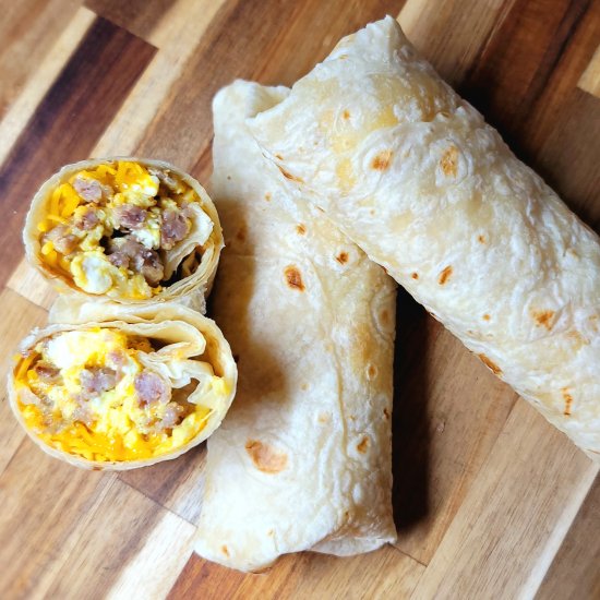 Quick Breakfast Wraps