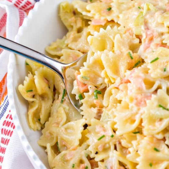 Creamy Smoked Salmon Pasta