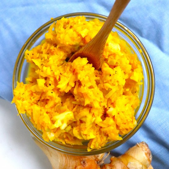 Fresh Turmeric Relish