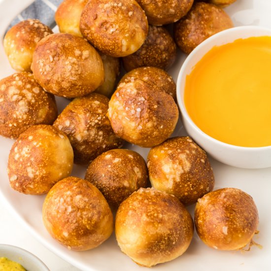 Air Fryer Pretzel Bites