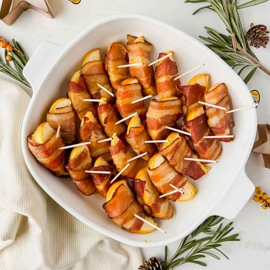 Bacon Wrapped Apples