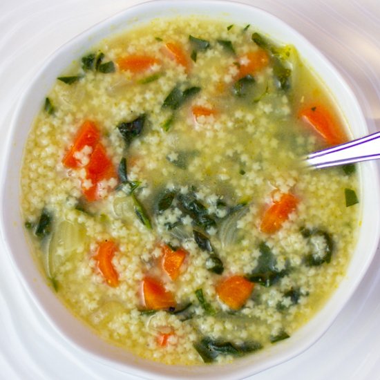 Easy Pastina Soup With Veggies