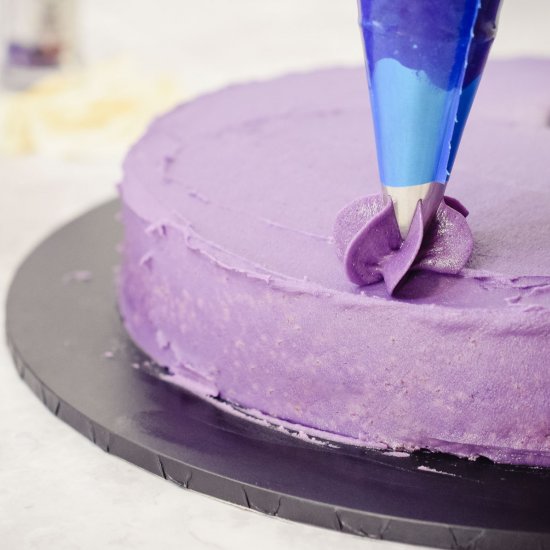 Ube Buttercream Frosting