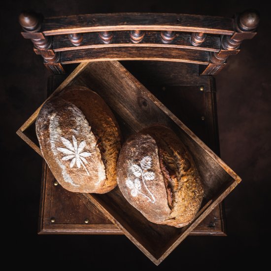 Rye – Whole Wheat Sourdough Bread