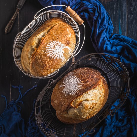 50% Semolina Sourdough Bread