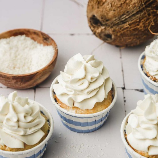 Coconut cream frosting