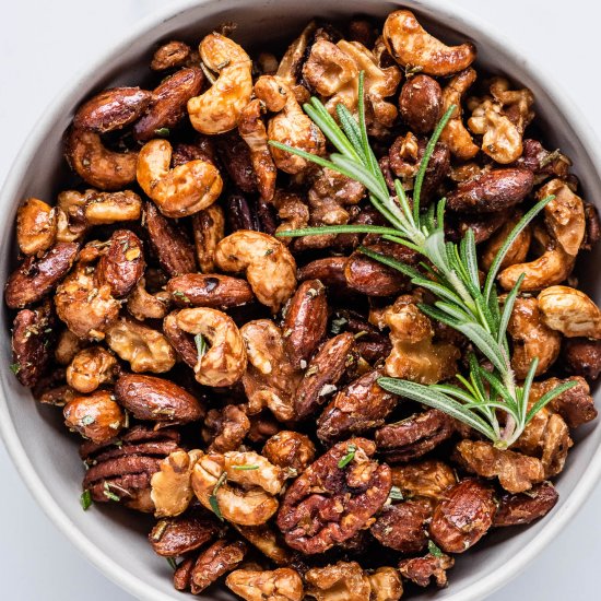 Rosemary Mixed Nuts