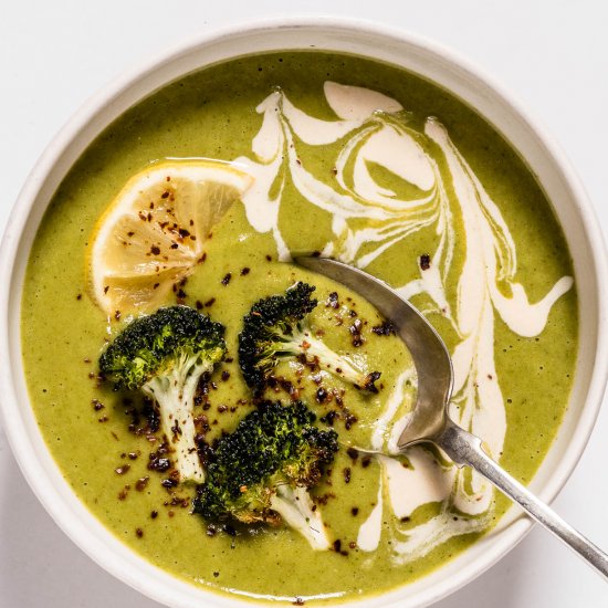 Roasted Broccoli Soup