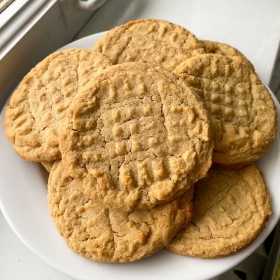 Garam Masala Peanut Butter Cookies