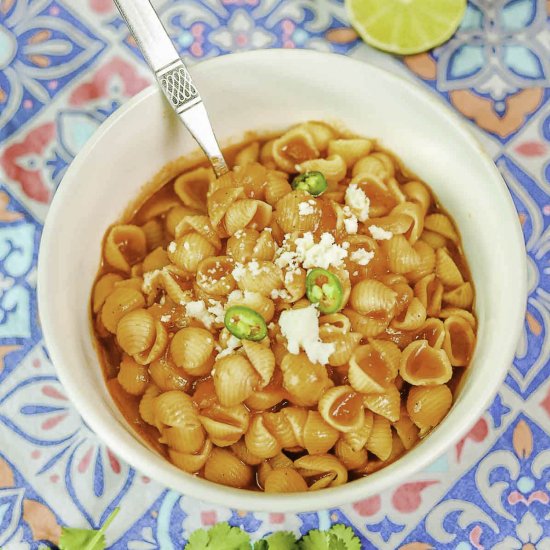 Sopita (Mexican Shell Soup)