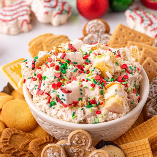 Christmas Tree Cake Dip