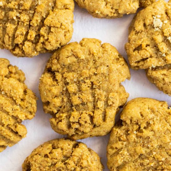 Peanut Butter Banana Cookies