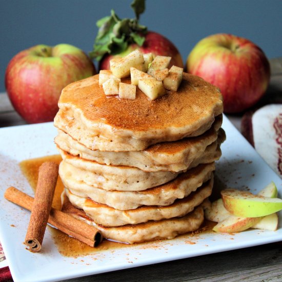 Cinnamon Apple Pancakes