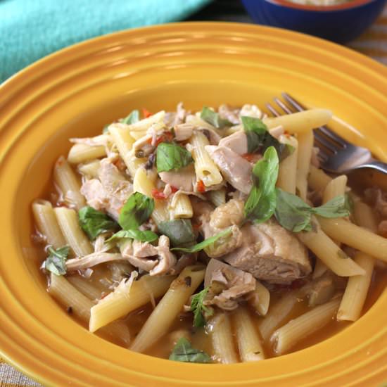 Istrian chicken and pasta