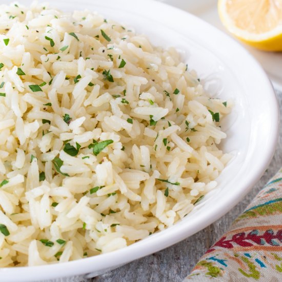 Lemon Rice Pilaf