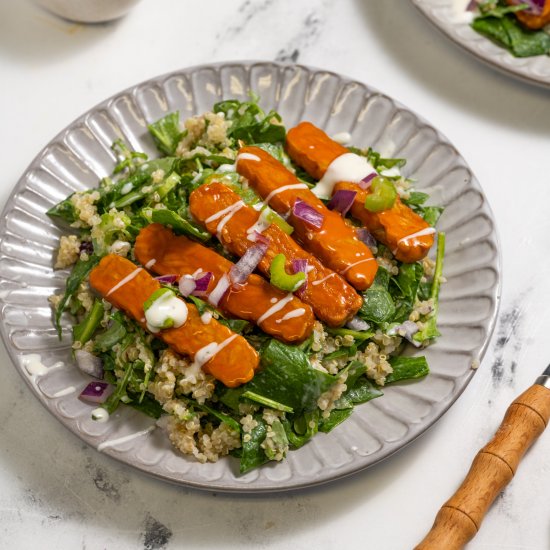 Crisp Strawberry Goat Cheese Salad