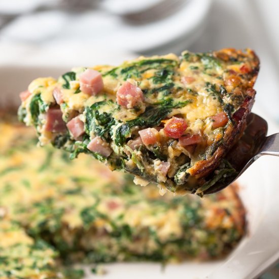 Crustless Quiche