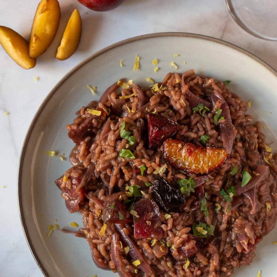 Red Wine Risotto