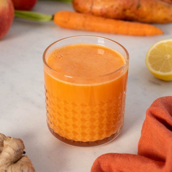 Carrot Apple Sweet Potato Juice