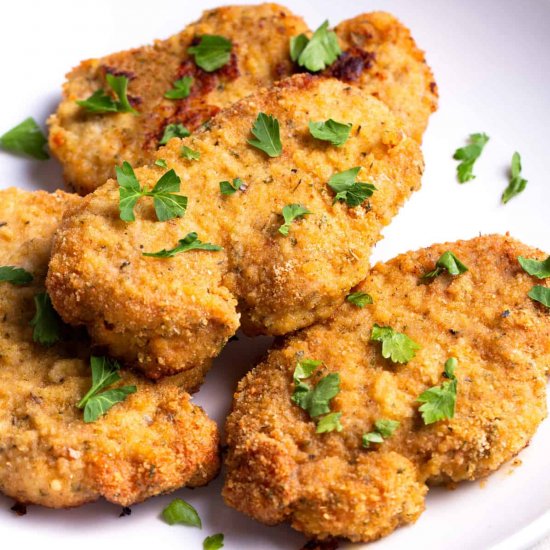 Baked Breaded Pork Chops