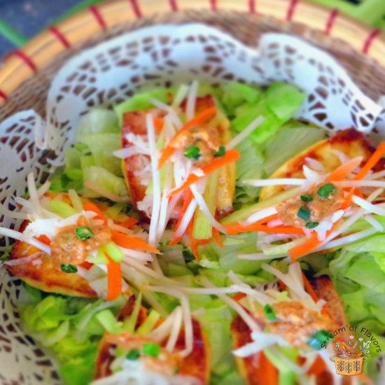 Indonesian Baked Tofu